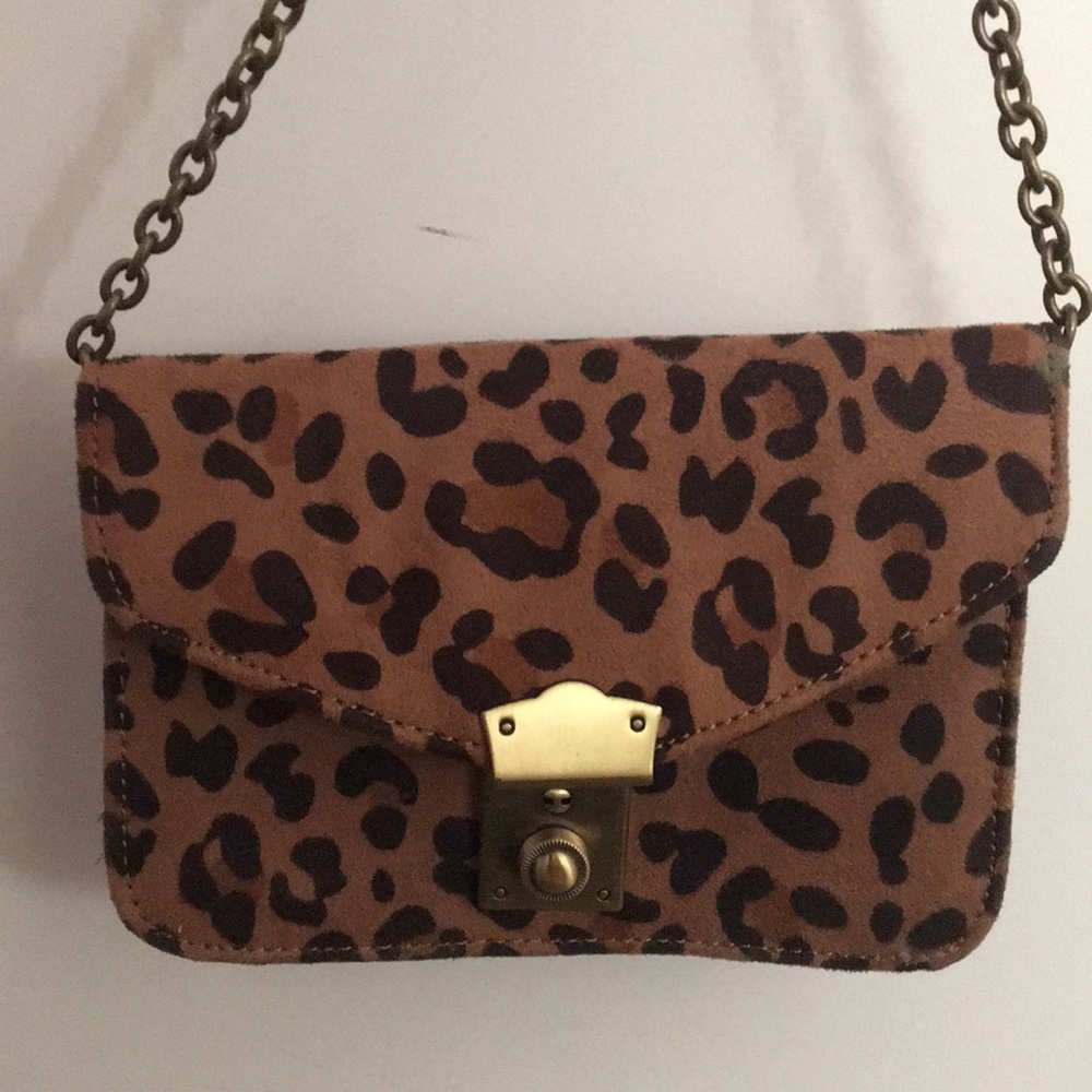 CHEETAH PRINT CROSSBODY BAG💗💗